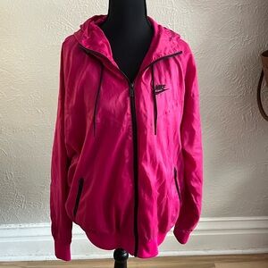 Nike Women's Vibrant Pink Bomber Jacket